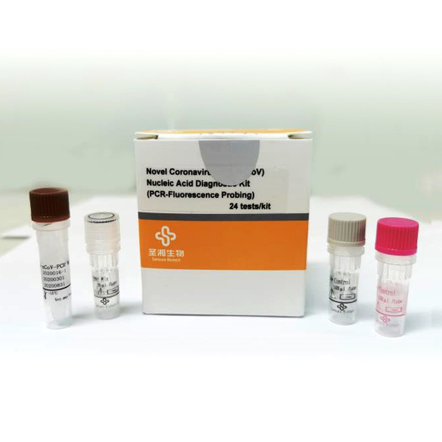 Kit de diagnóstico de ácido nucleico certificado CE FDA con sesura de prueba de fluorescencia de PCR en tiempo real