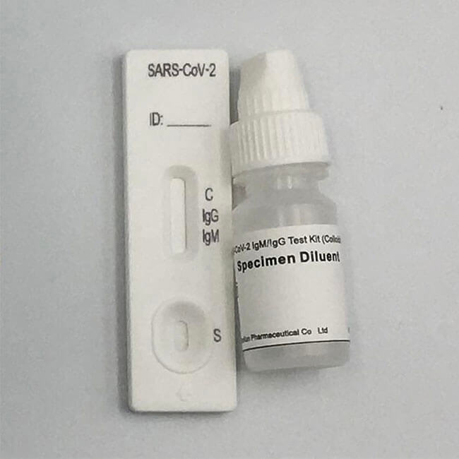 Kit de prueba rápido Antibody IgG IgM COVID 19 Dispositivo de autoprueba CE ISO